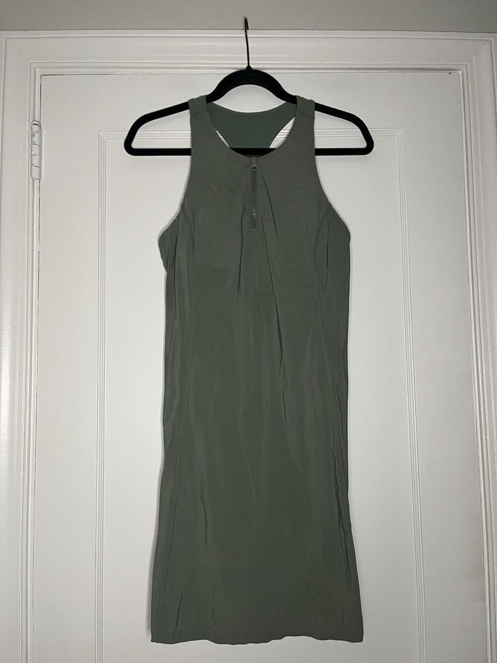 Zella Olive Green Racerback Tank Top